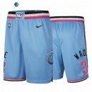 Pantalon NBA de Miami Heat Dwyane Wade Nike Azul Ciudad