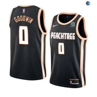 Camisetas NBA de Brandon Goodwin Atlanta Hawks Negro Ciudad 19/20