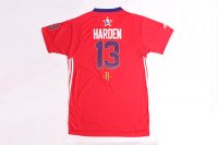 Camisetas NBA de James Harden All Star 2014 Rojo