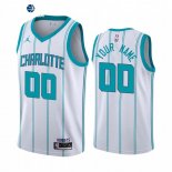 Camisetas NBA Charlotte Hornets Personalizada Blanco Association 2020-21