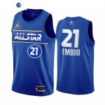 Camisetas NBA de Joel Embiid All Star 2021 Azul