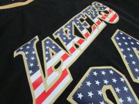 Camisetas NBA USA Bandera Edicion Especial Bryant Negro