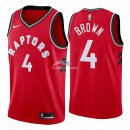 Camisetas NBA de Lorenzo Brown Toronto Raptors Rojo Icon 2018