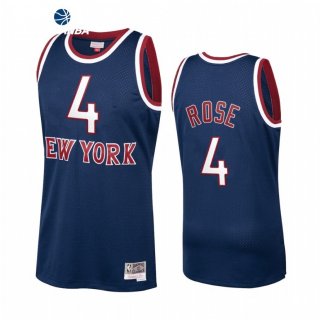 Camisetas NBA New York Knicks rrick Rose Marino Throwback Hardwood Classics
