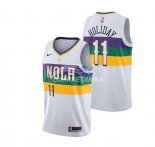 Camisetas de NBA Ninos New Orleans Pelicans Jrue Holiday Nike Blanco Ciudad 18/19