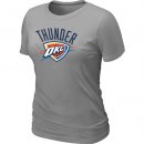 Camisetas NBA Mujeres Oklahoma City Thunder Gris