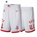 Pantalon NBA de Houston Rockets Elvin Hayes Blanco Ciudad 2020