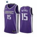 Camisetas NBA de Sacramento Kings Davion Mitchell Nike Purpura Icon 2021-22