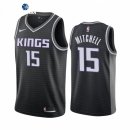 Camisetas NBA de Sacramento Kings Davion Mitchell Nike Negro Statement 2021-22
