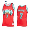 Camisetas NBA Memphis Grizzlies Justise Winslow Rojo Throwback 2021
