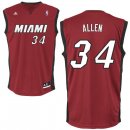 Camisetas NBA de Ray Allen Miami Heats Rojo Negro