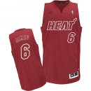 Camisetas NBA Miami Heat 2012 Navidad James Rojo