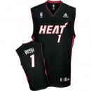 Camisetas NBA de Chris Bosh Miami Heats Negro