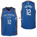 Camiseta NBA Ninos Oklahoma City Thunder Steven Adams Azul Icon 17/18