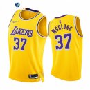 Camisetas NBA de Los Angeles Lakers Mac McClung 75th Season Diamante Amarillo Icon 2021-22