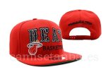 Snapbacks Caps NBA De Miami Heat Heat Rojo