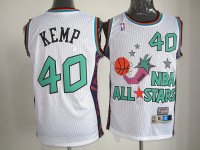 Camisetas NBA de Shawn Kemp All Star 1996 Blanco