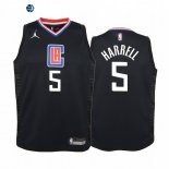 Camiseta NBA Ninos Los Angeles Clippers Montrezl Harrell Negro Statement 2019-20