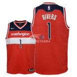 Camisetas de NBA Ninos Washington Wizards Austin Rivers Rojo Icon 2018