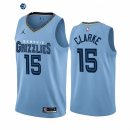 Camisetas NBA Nike Memphis Grizzlies NO.15 Brandon Clarke Azul Statement 2022