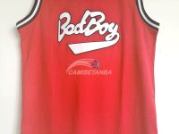Camisetas NBA Bad Boy Pelicula Baloncesto Rojo