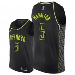 Camisetas NBA de Daniel Hamilton Atlanta Hawks Nike Negro Ciudad 2018