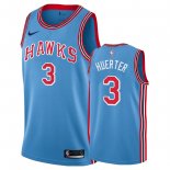 Camisetas NBA de Kevin Huerter Atlanta Hawks Nike Retro Azul 18/19