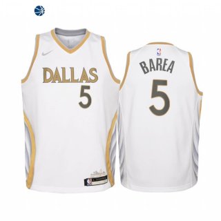 Camiseta NBA Ninos Dallas Mavericks J.J. Barea Blanco Ciudad 2020-21