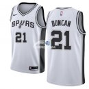 Camisetas NBA de Tim Duncan San Antonio Spurs Blanco Association 17/18