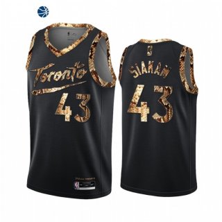 Camisetas NBA de Toronto Raptors Pascal Siakam Piel De Pitón Negro 2021-22