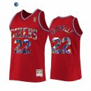 Camisetas NBA Philadelphia Sixers NO.22 Matisse Thybulle 75th Diamante Rojo Hardwood Classics 2022-23