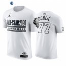 Camisetas NBA de Manga Corta Luka Doncic All Star 2020 Blanco
