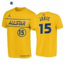 T-Shirt NBA 2021 All Star Nikola Jokic Oro