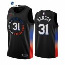 Camisetas NBA de New York Knicks John Henson Nike Negro Ciudad 2021