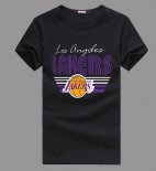 Camisetas NBA Los Angeles Lakers Negro-1
