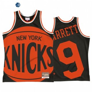 Camisetas NBA New York Knicks R.J. Barrett Big Face 2.0 Negro 2021