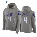 Sudaderas Con Capucha NBA Charlotte Hornets Devonte' Graham Gris Ciudad 2019-20