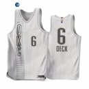 Camisetas NBA de Oklahoma City Thunder Gabriel Deck 75th Blanco Ciudad 2021-22
