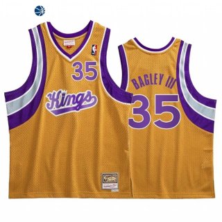 Camisetas NBA Sacramento Kings Marvin Bagley III Oro Hardwood Classics