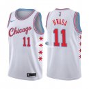 Camisetas NBA de David Nwaba Chicago Bulls Nike Blanco Ciudad 17/18