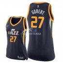 Camisetas NBA Mujer Rudy Gobert Utah Jazz Marino Icon