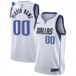 Camisetas NBA Dallas Mavericks Personalizada Blanco Association 2020