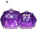 Chaqueta NBA Chicago Bulls Scottie Pippen High School Purpura