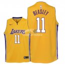 Camisetas de NBA Ninos Los Angeles Lakers Michael Beasley Amarillo Icon 2018