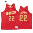 Camisetas NBA Huston Rockets Clyde Drexler Rojo Throwback 2020