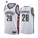 Camiseta NBA de Spencer Dinwiddie Brooklyn Nets Blanco Ciudad 2020-21