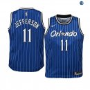 Camisetas de NBA Ninos Orlando Magic Amile Jefferson Azul Hardwood Classics