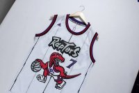 Camisetas NBA de Retro Kyle Lowry Toronto Raptors Blanco