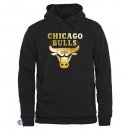 Sudaderas Con Capucha NBA Chicago Bulls Negro Oro
