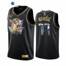 Camisetas NBA de Dallas Mavericks Luka Doncic Negro Diamante 2021-22